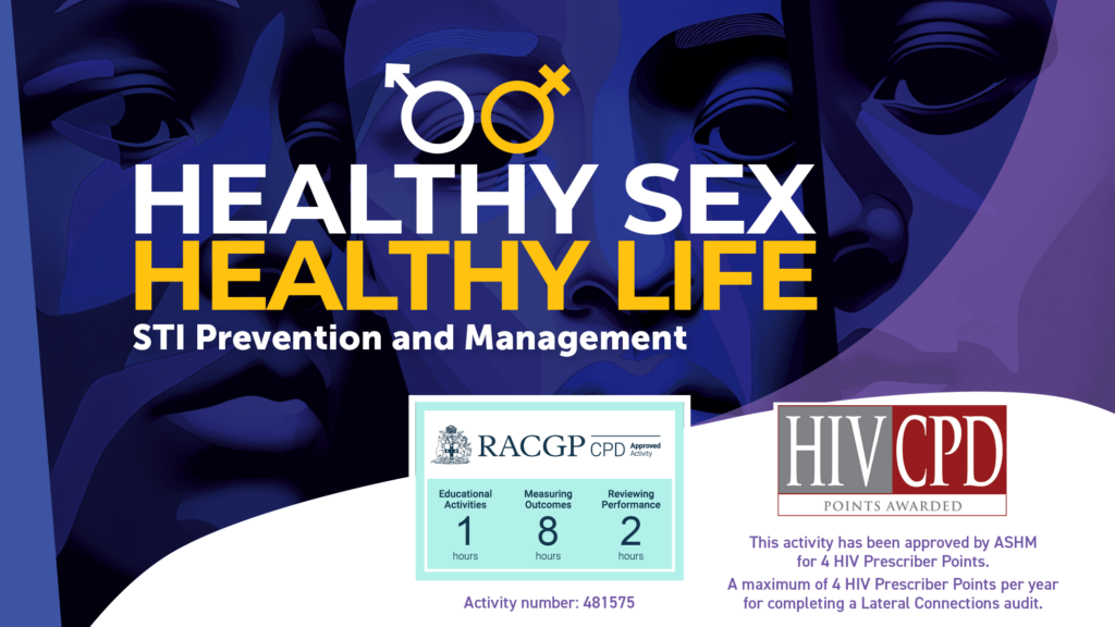 Healthy sex, healthy life STI prevention and management CPD Audit RACGP